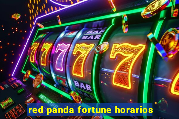 red panda fortune horarios